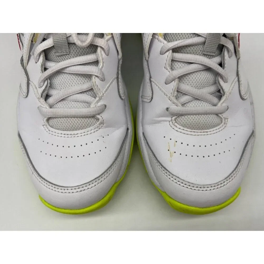 Nike Women Court Lite 2 'White Hot Lime' Size 8